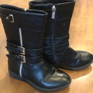 Girls Kenneth Cole Reaction black size 10 boots